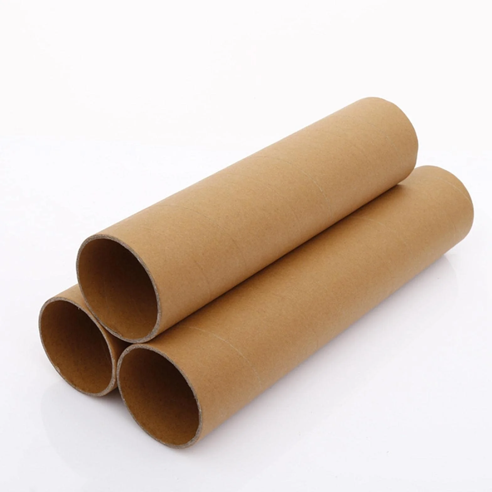 Oshhni Tubi portatili con tappi Tubo di carta espresso Tubi di cartone Scatole di stoccaggio Tubi di imballaggio, 70 cm