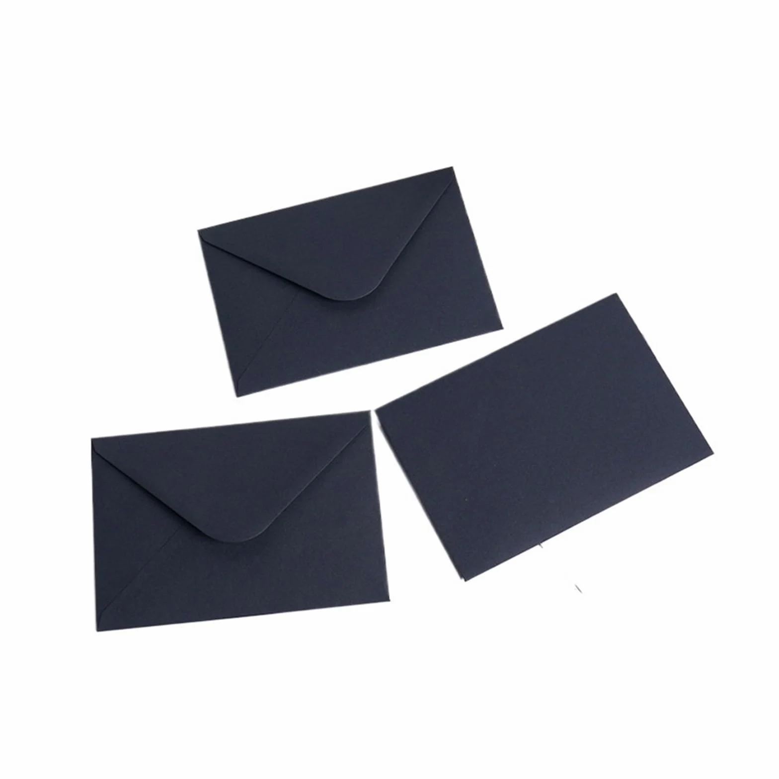 Buste Da Lettera Busta da 50 pezzi Forniture aziendali 120 g di carta 16x11 cm Cartolina Messaggio Confezione Invito Matrimonio Cancelleria(50pcs 16x11cm-B)