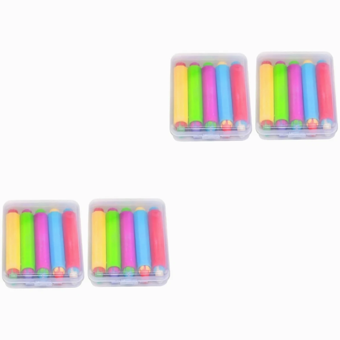 SHINEOFI 20pezzi Clip Protettive Per Gessetti Gessetti Accessori Per Insegnanti e Studenti Per e Casa