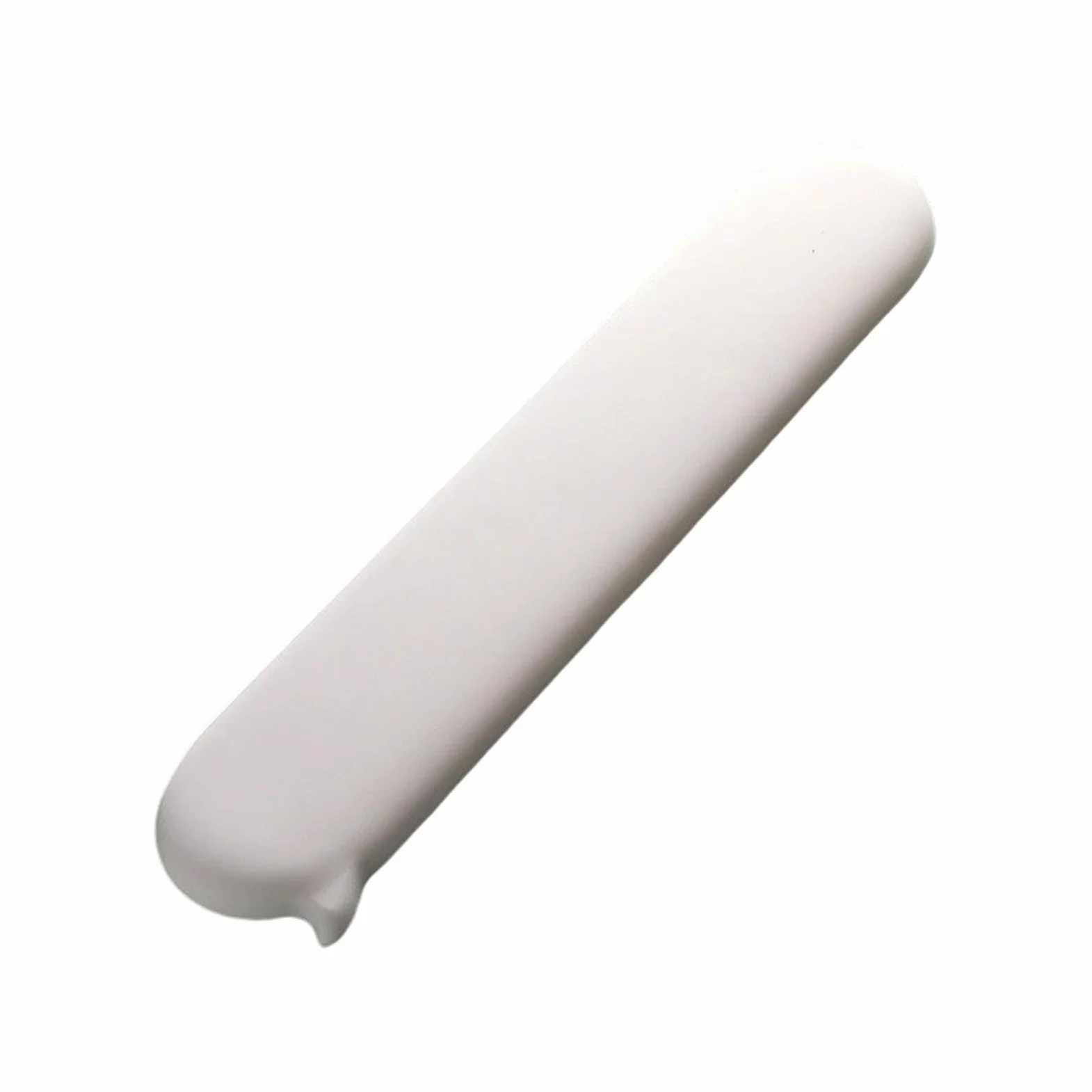Cuscino poggiapolsi per tastiera, regalo, ergonomico, morbido, per scrivania, computer, poggiapolsi per ufficio e casa, Bianco