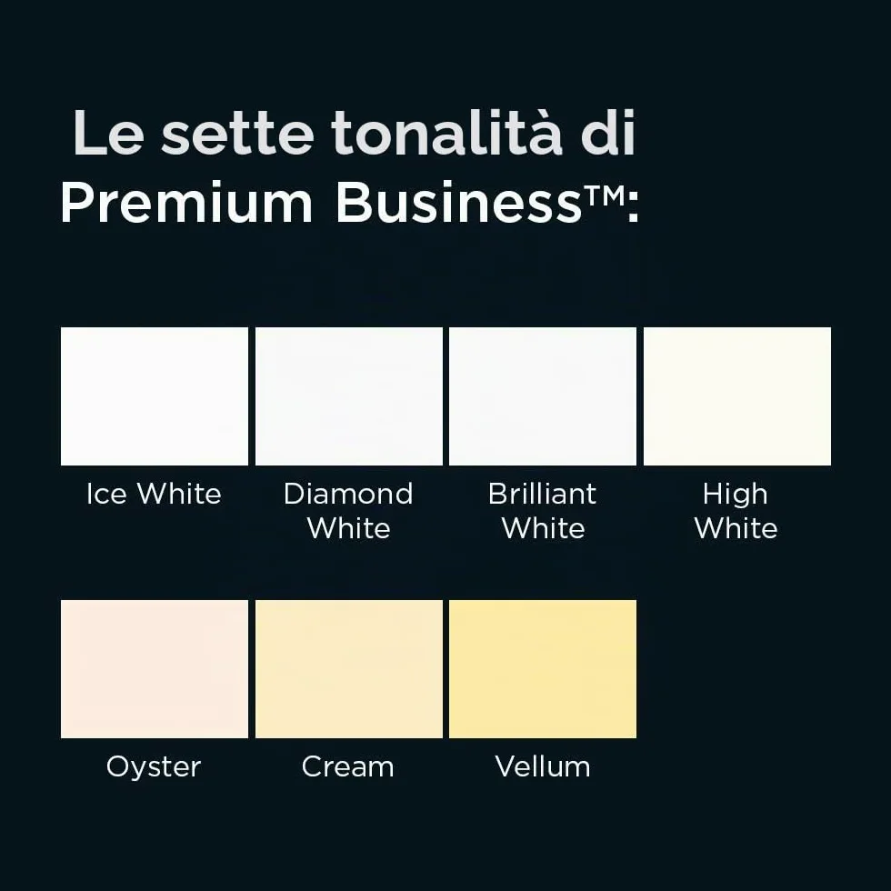 Blake Premium Business 210 x 297 mm 120 g/m2 Carta(37677) Bianco brillante wove, Confezione da 500