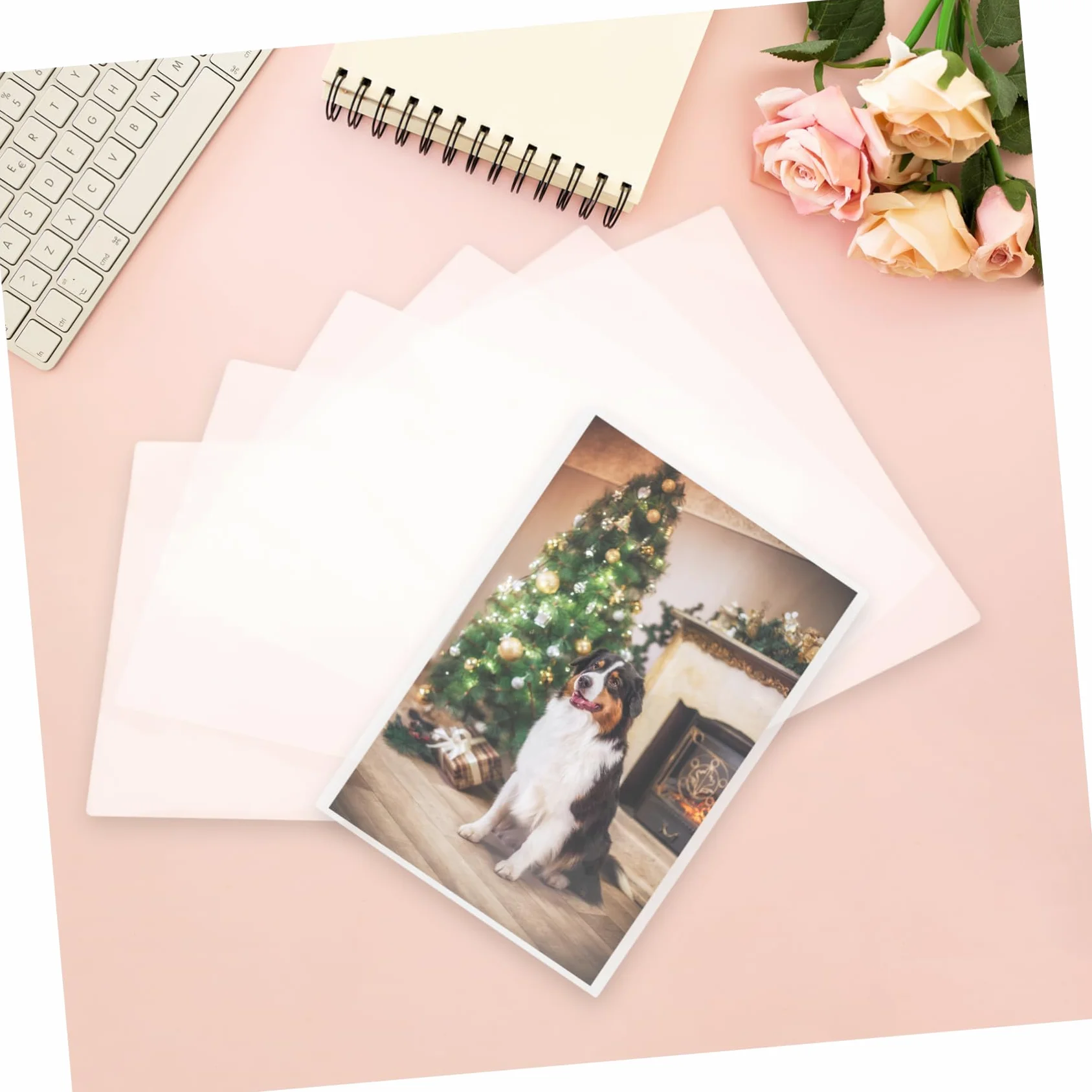 100pezzi Laminazione Trasparenti Pellicole Protettive Laminate Per Documenti e Foto Buste Laminate Termiche in Eva e Pet Supporto Per Plastificatrice