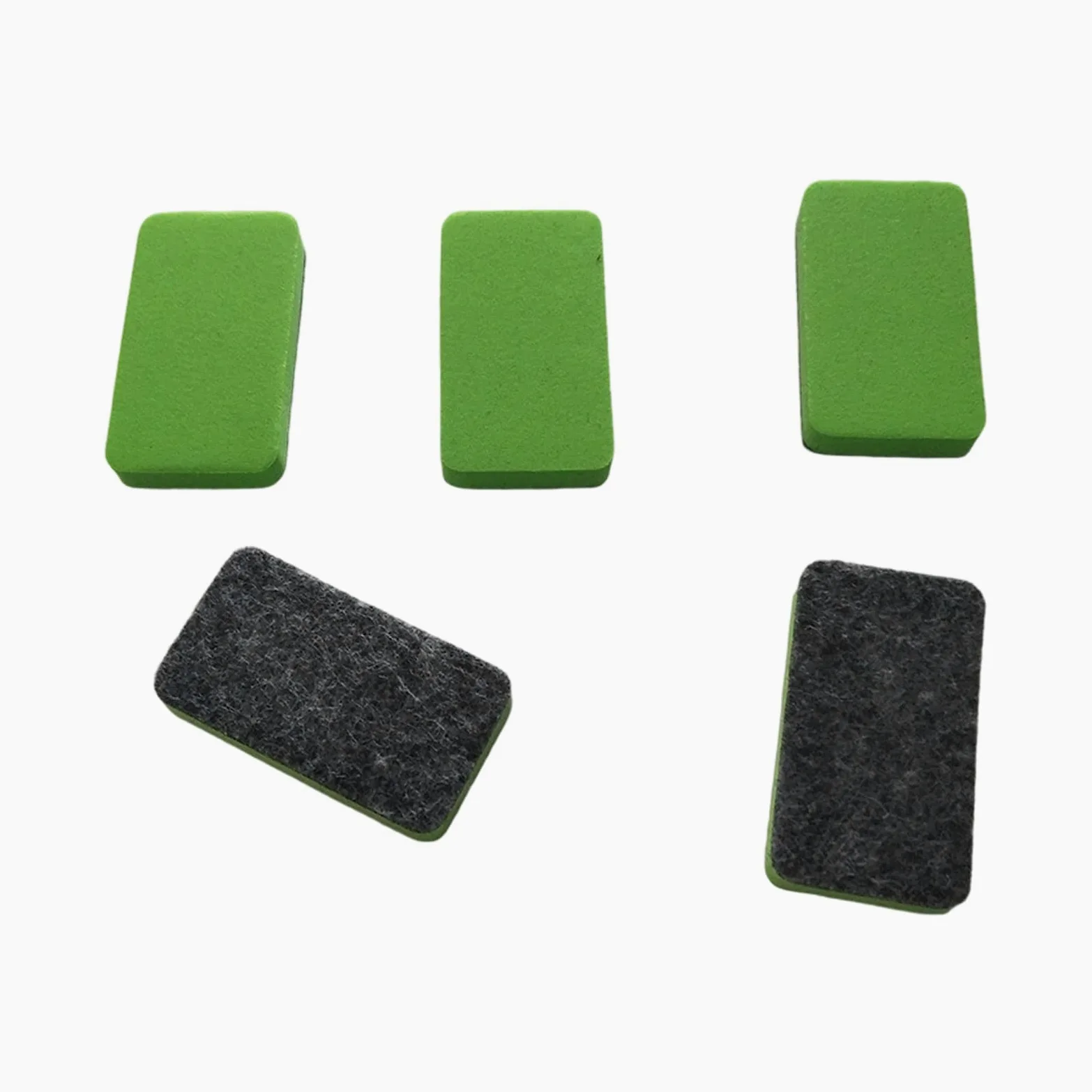 50 gomme da cancellare piccole in EVA per lavagna bianca con feltro, piccole lavagne per insegnanti, studenti, materiale scolastico, cancellini per lavagna bianca scolastica