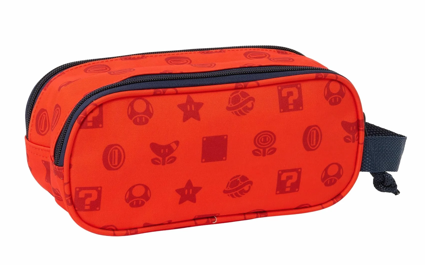 Super Mario 3D Astuccio doppio bambini 21 x 6 x 8 cm blu marino rosso