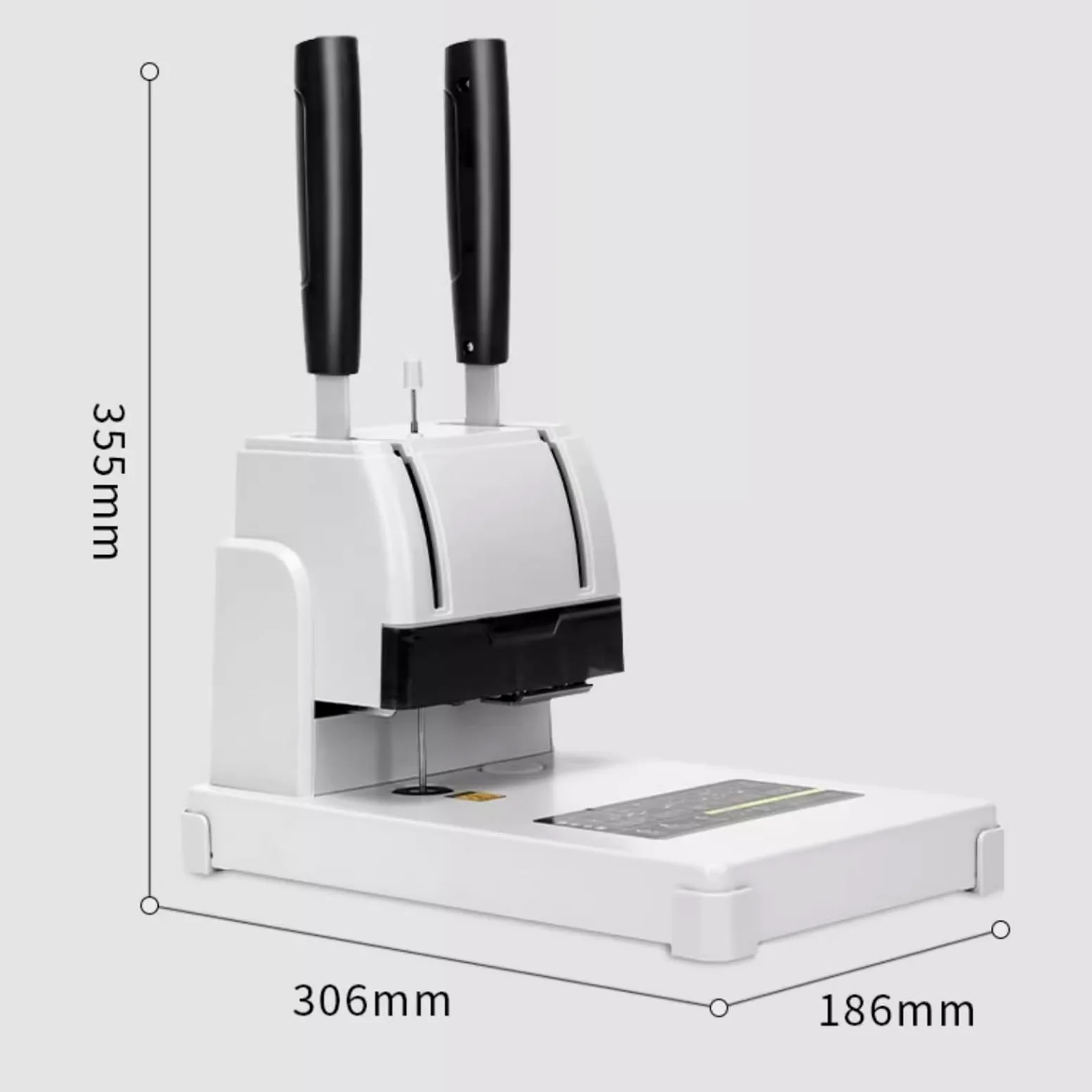 Accessori per Ufficio, rilegatrice finanziaria da 5 mm, punzonatrice Manuale, punzonatrice Manuale, Spessore Rilegatura <30 mm, per Ufficio, perforatrice e pinzatrice, Certificato