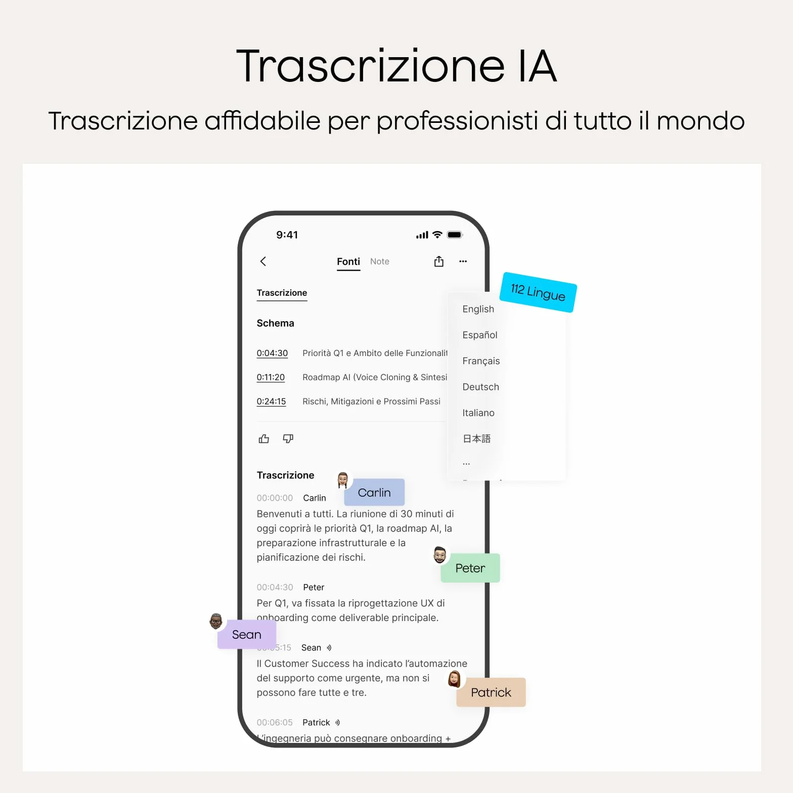 Plaud Note Pro Registratore Vocale AI 64GB Nero con Trascrizione Riassunti Chiamate Riunioni Lezioni Interviste fino a 50 ore
