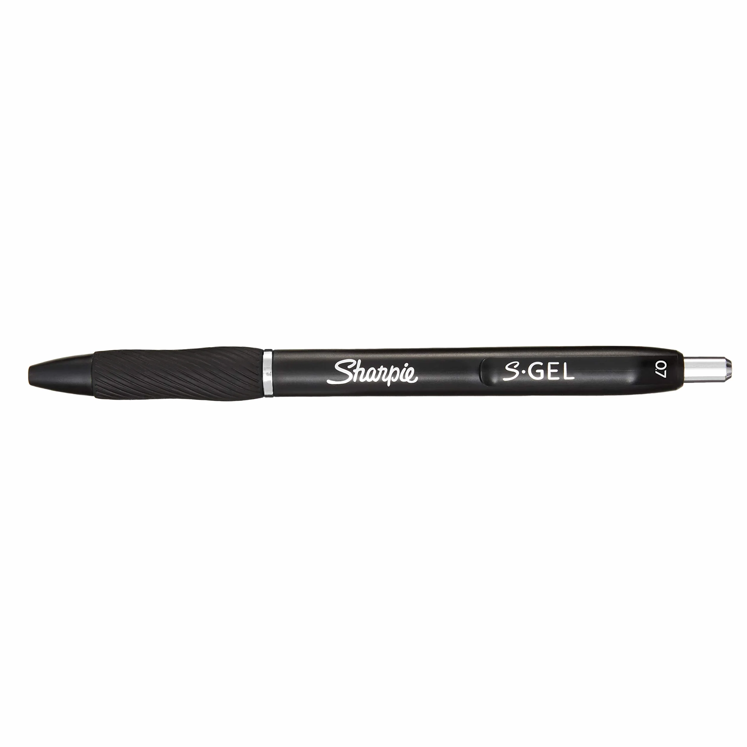 Sharpie S-Gel | Penne gel | Punta media (0,7 mm) | Inchiostro nero | Confezione da 12