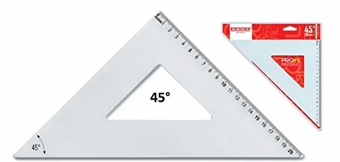 Arda Alluminio Squadra 25/45 cm