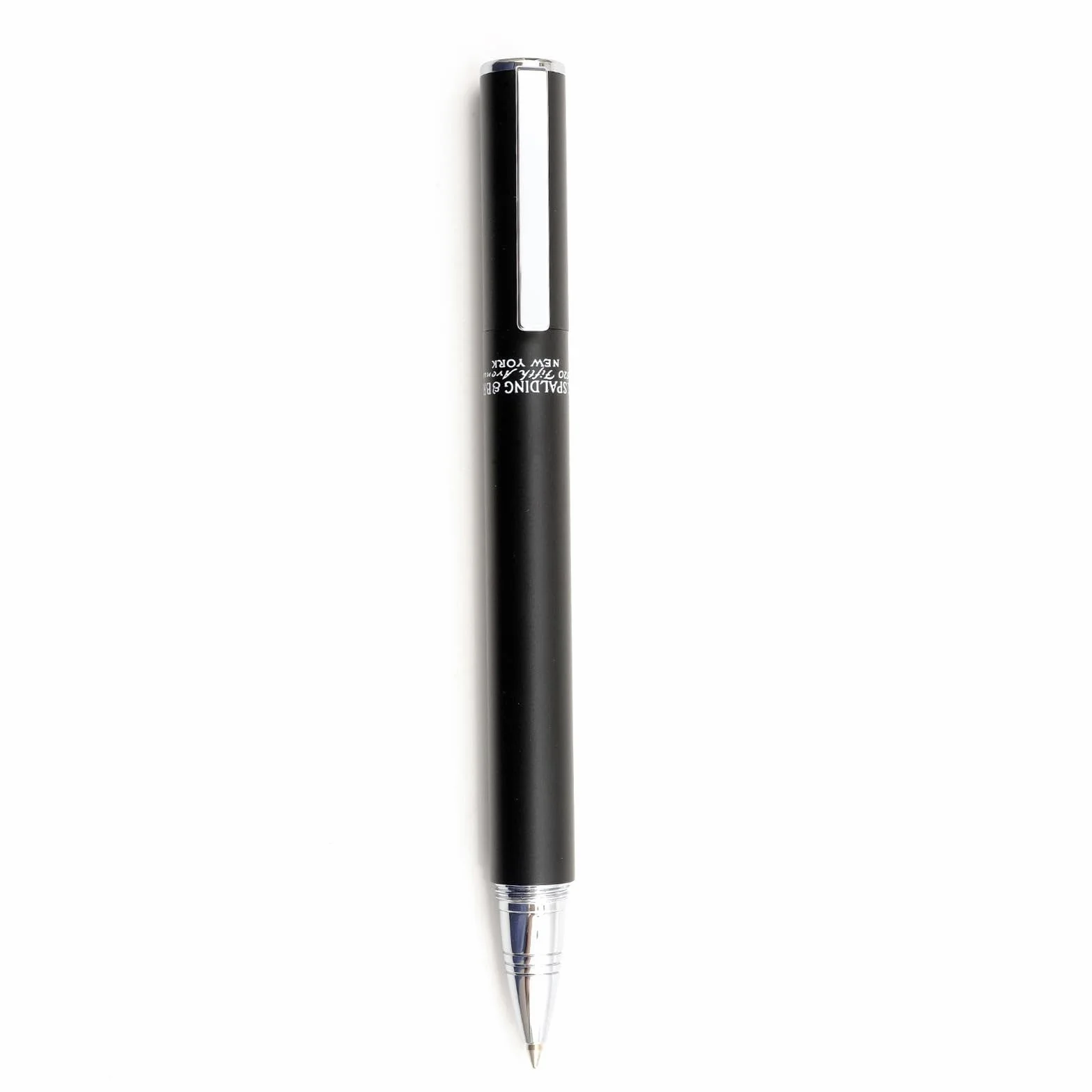 Penna roller A.G. Spalding & Bros. Compact in acciaio con colorazione matte (Nero)