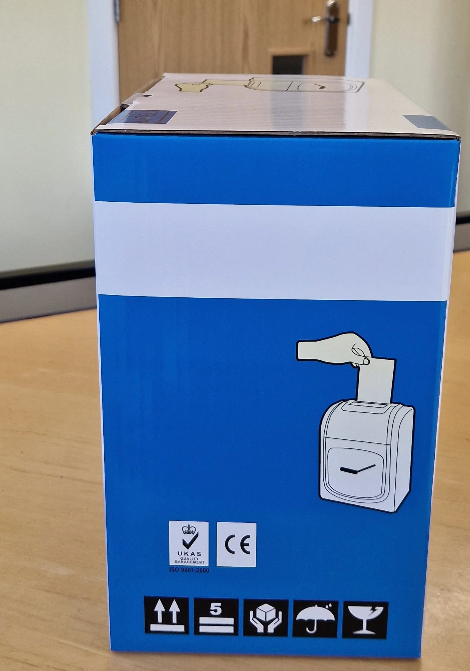 QC500E Timbracartellini Dipendenti - Completamente Automatica Registratore Tempi Presenze (Con Cartellini E Porta Carte) Istruzioni Italiane