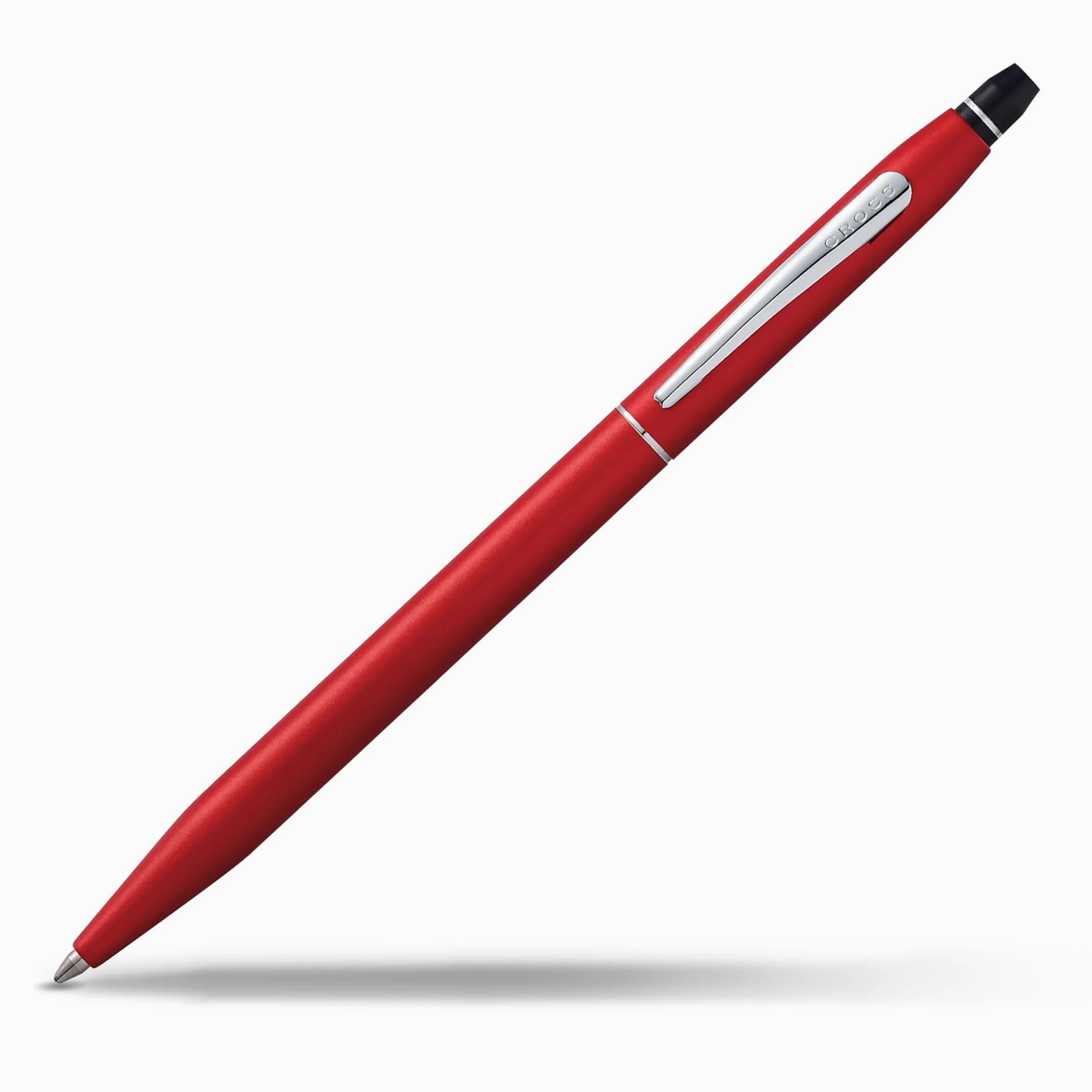 Cross Click penna roller a inchiostro gel non retrattile, Rosso Metalico