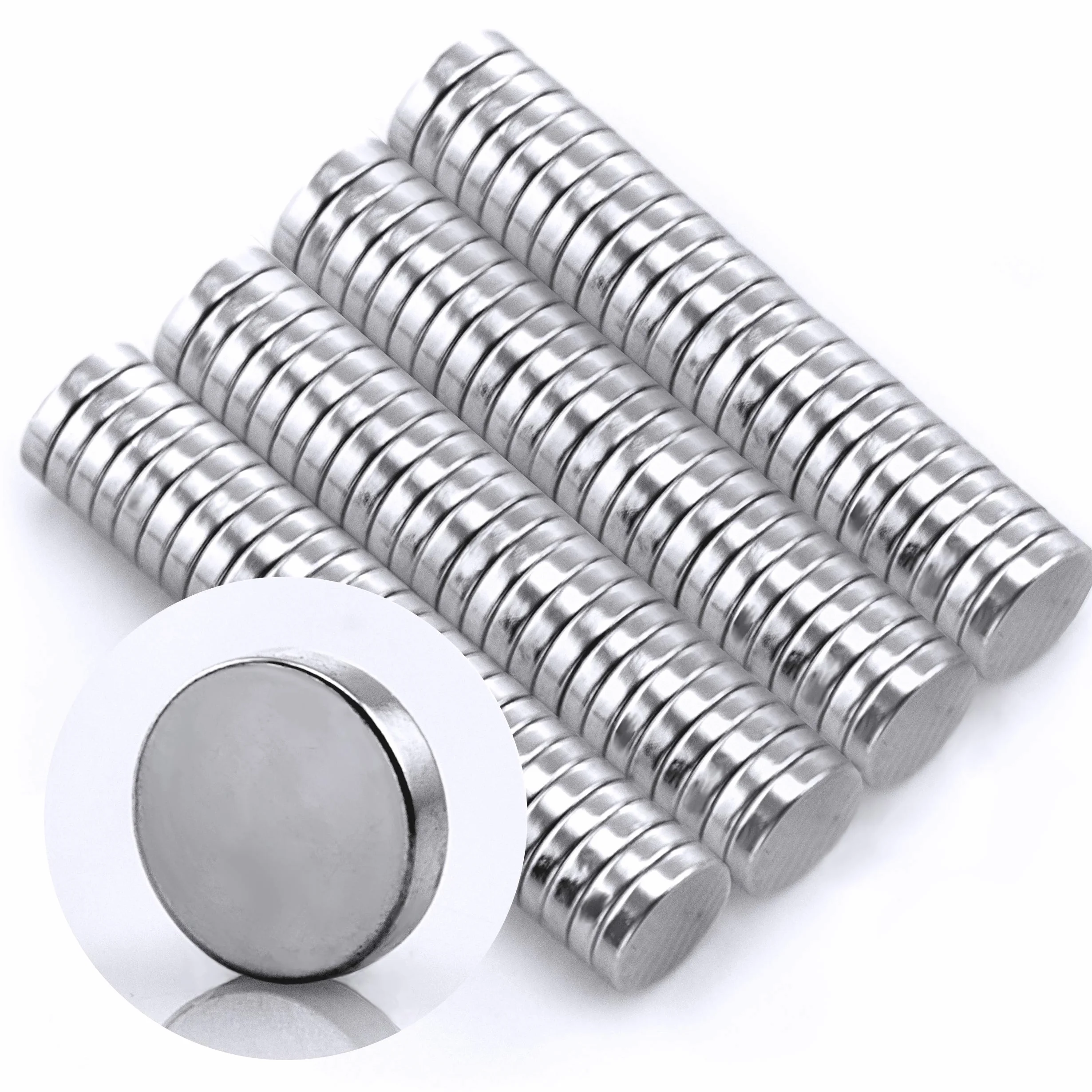 Mini-magneti Extra Forti 5 x 1 mm Set da 100