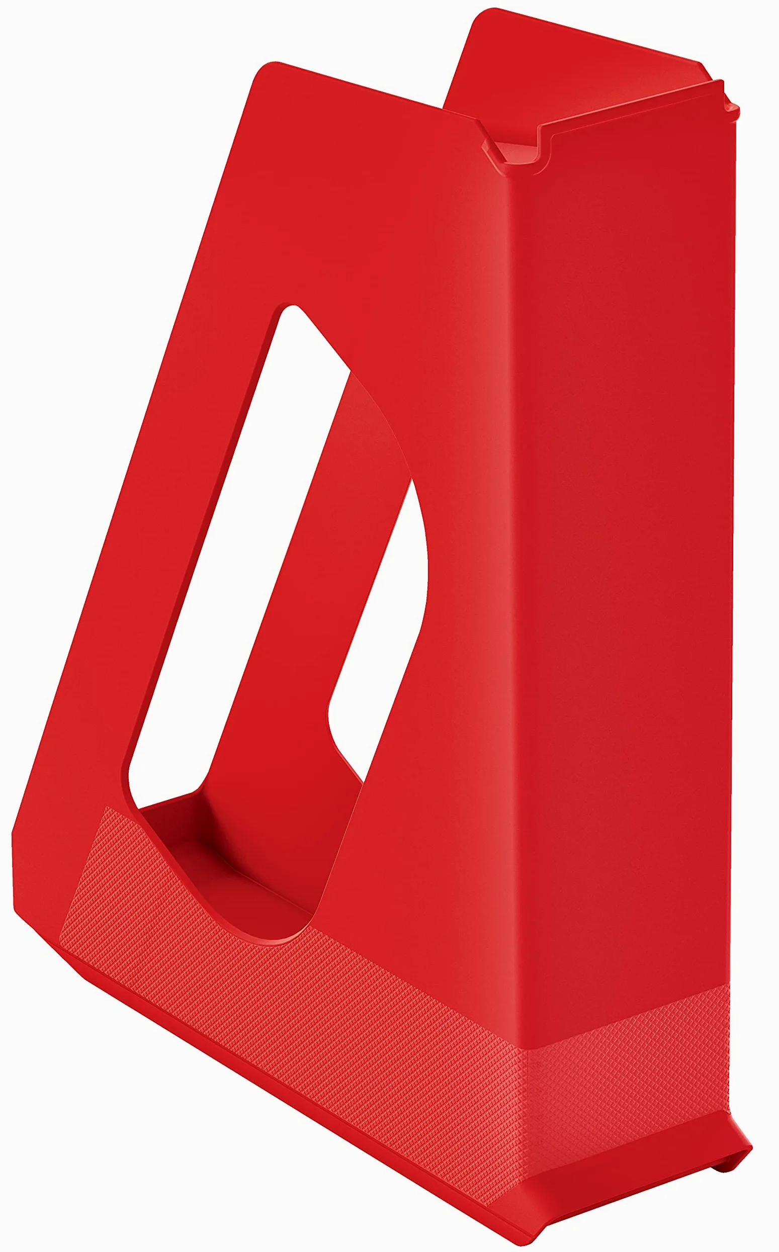 Esselte VIVIDA 628217 - Set di 10 raccoglitori in formato A4, ideali per volantini, brochure, documenti, cartelline e raccoglitori, in plastica resistente, rosso, confezione da 10 pezzi