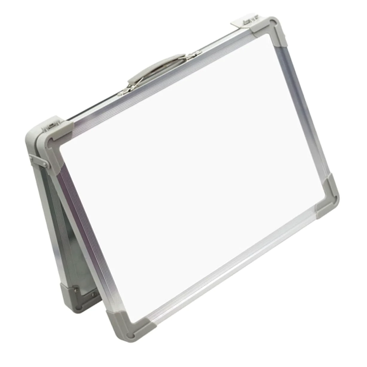 Kichvoe Lavagna Magnetica Doppia Faccia con Supporto in Lavagnetta Cancellabile da Tavolo Leggera per Scuola Ufficio Casa e Insegnamento
