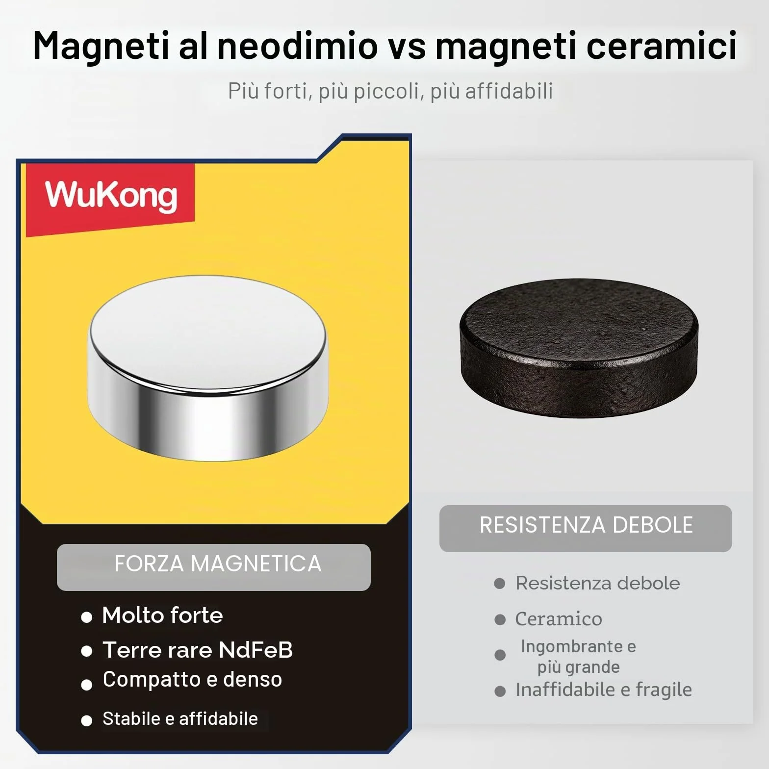 Magneti Neodimio 8x3mm 30 Pezzi per Frigorifero Ufficio Lavagne
