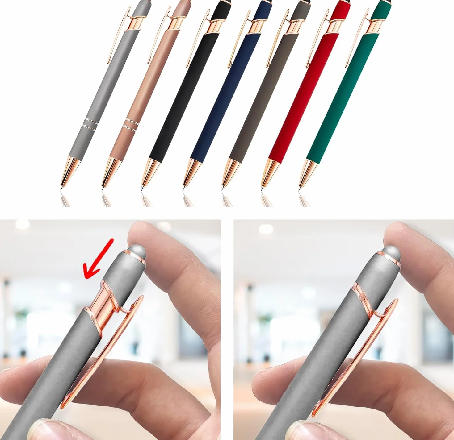 Penna Personalizzata Incisione con Testo – Colori Eleganti o Pastello – Regalo di Coppia