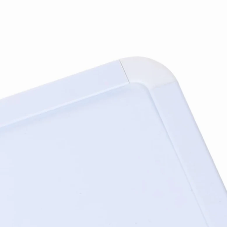 Lavagna Bianca A Parete Lavagna fissata al muro 22 * ​​28 cm Lavagna magnetica cancellabile a secco Cornice in plastica Bacheca bianca su tavoli da disegno for messaggi frigo