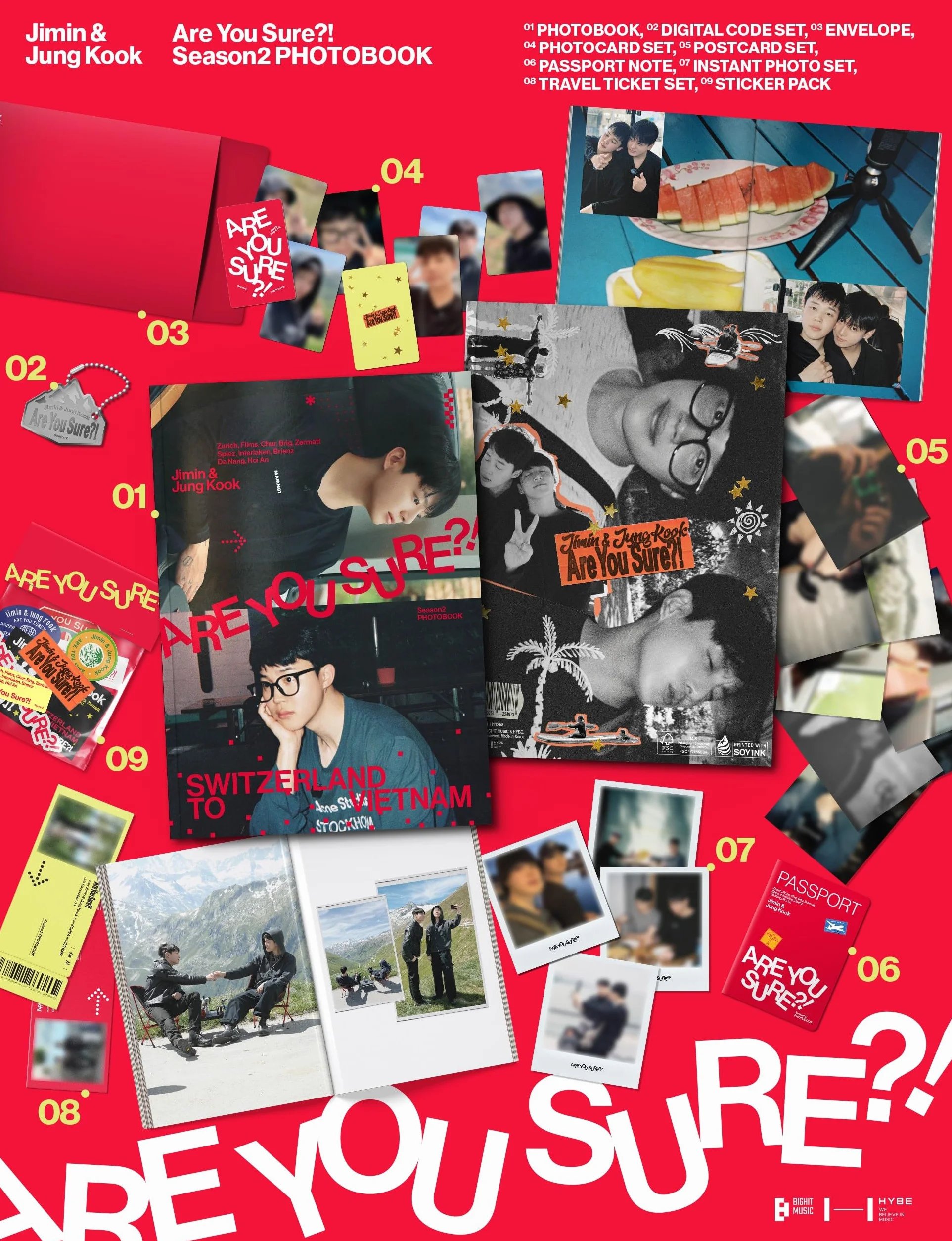 Fotolibro Jimin x Jung Kook