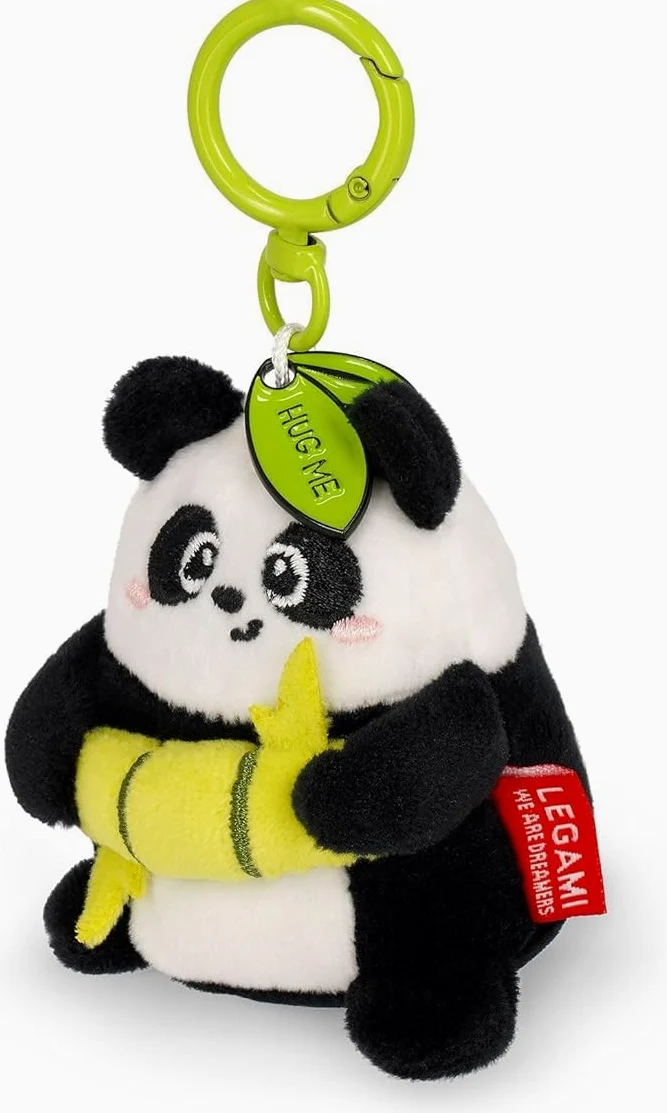 LEGAMI Set di 7 penne gel cancellabili + astuccio per matite super morbido + portachiavi in peluche in regalo | Set di articoli di cancelleria per la scuola per bambini, adolescenti e studenti |