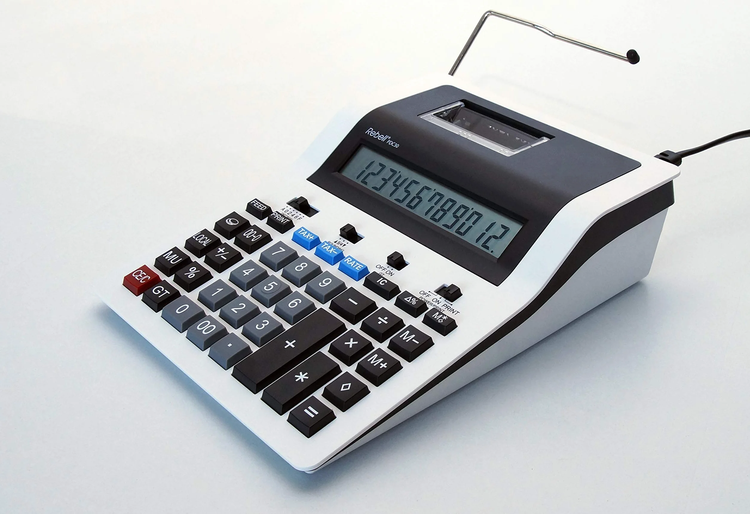 Rebell Calcolatrice RE-PDC30 WB