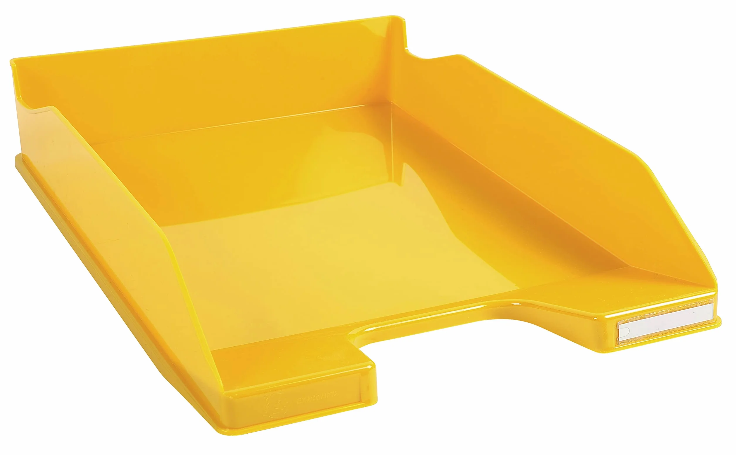 Exacompta - Ref. 113208D - Set di 6 vassoi per posta COMBO MIDI Bee Blue - per documenti in formato A4+ - dimensioni 34,6 x 25,5 x 6,5 cm - colore zafferano