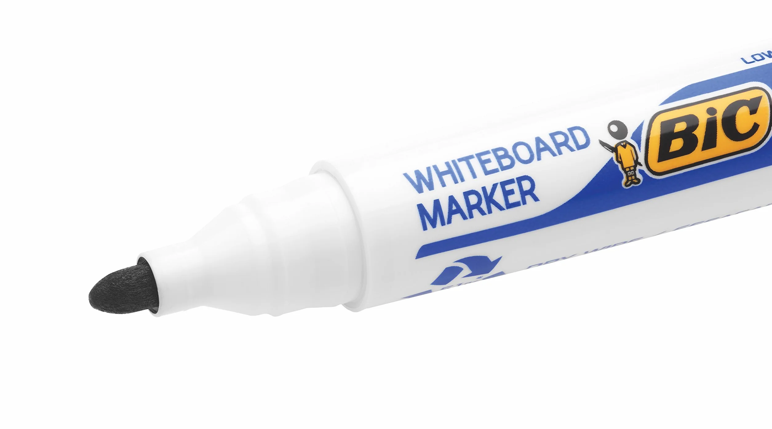 BIC Board Marker Bullet Tip 3, Whiteboard, 12 Pezzi