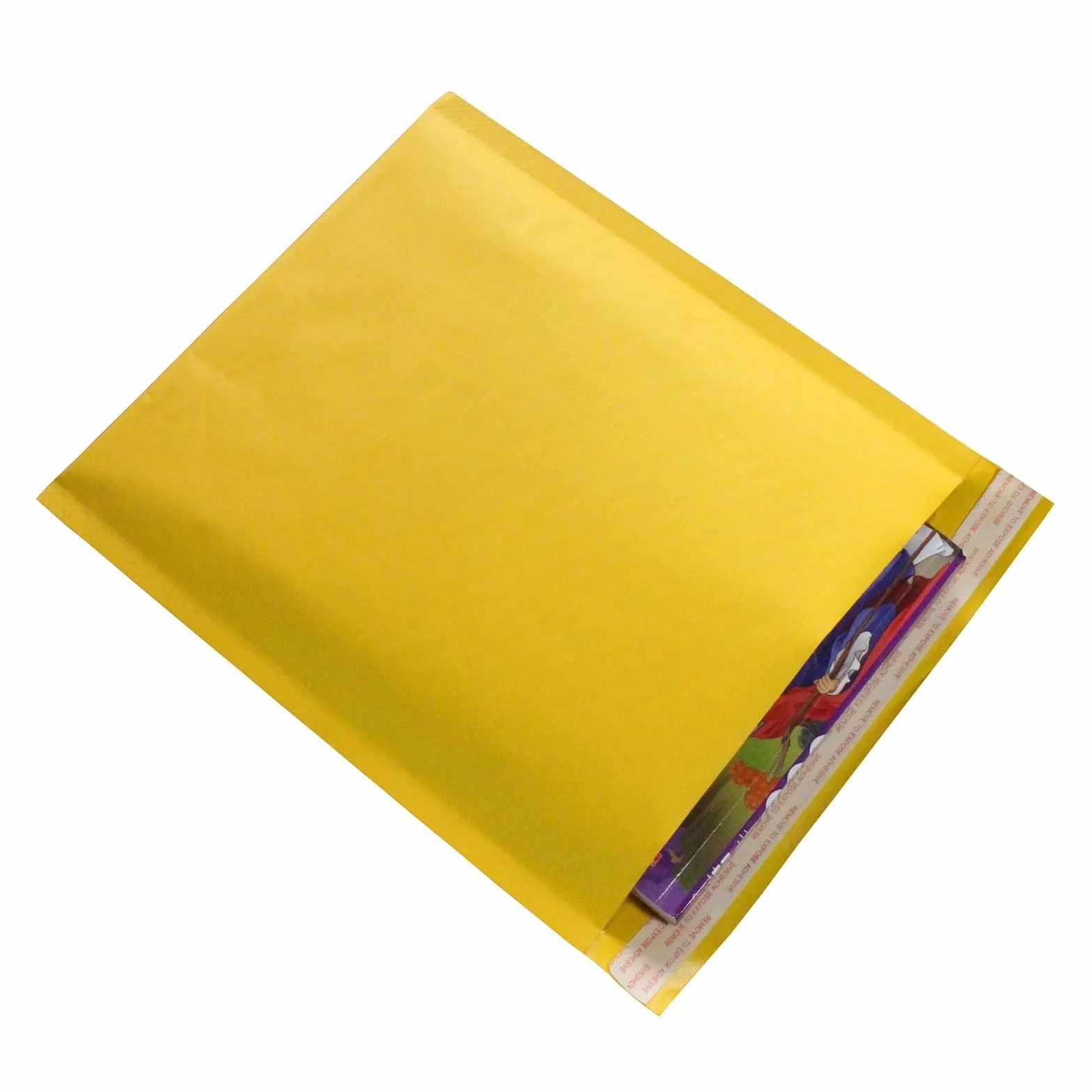 Buste Imbottite Per Spedizioni Confezione di buste postali a bolle carta Kraft gialle da 50/100 pezzi