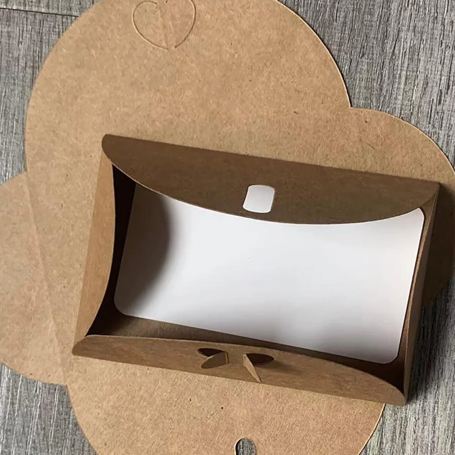 Buste Kraft 30 Mini 4"x3" con Biglietti Vergini per Natale Ringraziamento Matrimonio Compleanno