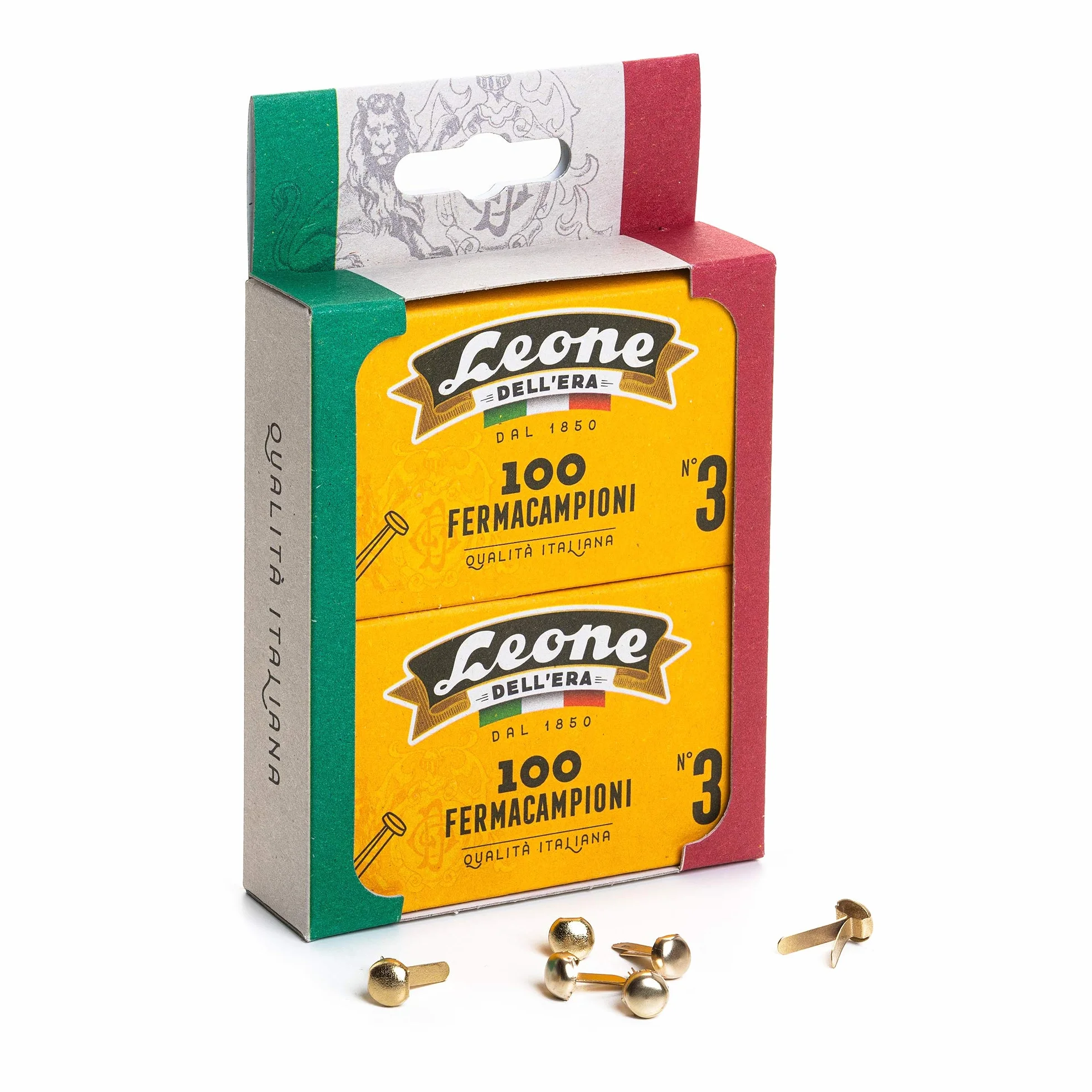 Fermacampioni Leone Dell'Era N°3 mm 16 Blister kartony 2 szt