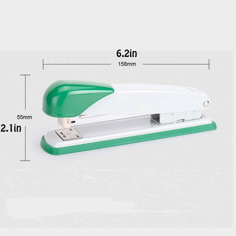 fhda Cucitrice Portatile Piccola pinzatrice Portatile da scrivania Cucitrice per Ufficio Cucitrice per cancelleria Scolastica Cucitrice da scrivania per Ufficio