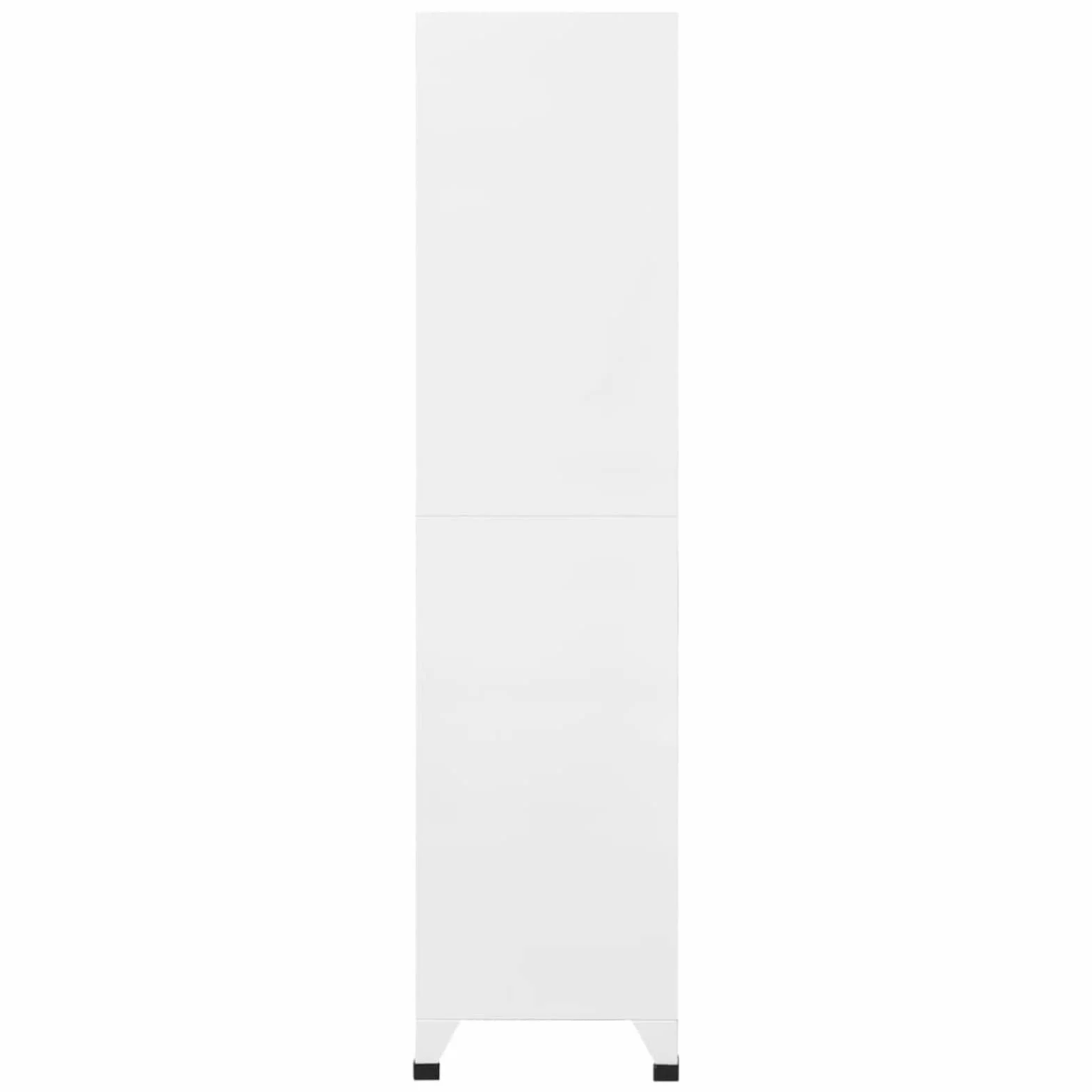 Festnight Armadietto Spogliatoio, Armadietti Spogliatoio Metallici, Armadio in Metallo, Armadio Spogliatoio, Armadietto con Serratura in Acciaio Grigio Chiaro e Scuro 90x45x180cm