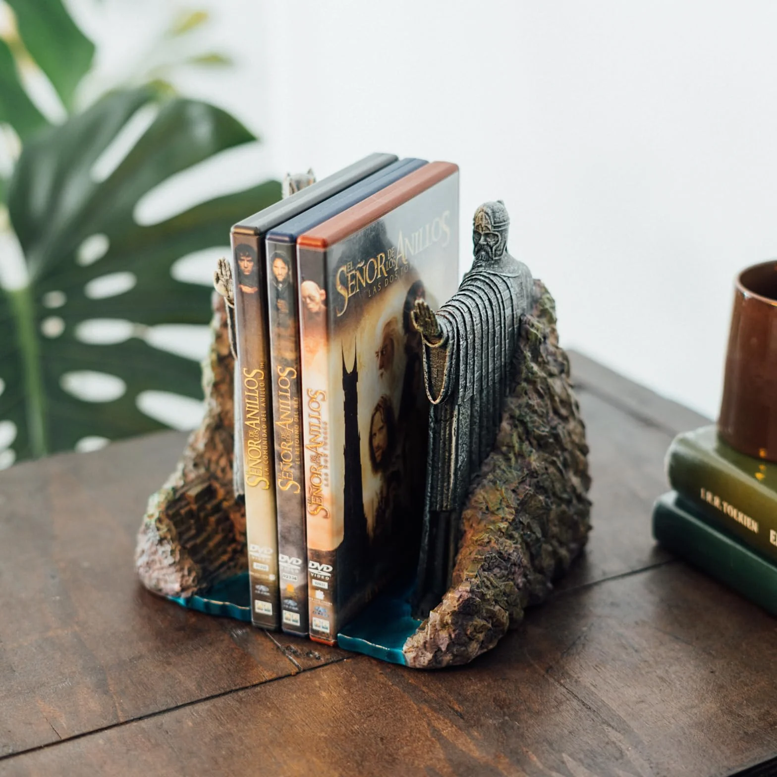 Fermalibri Il Signore degli Anelli Argonath Reggilibri da mensola personalizzato LOTR