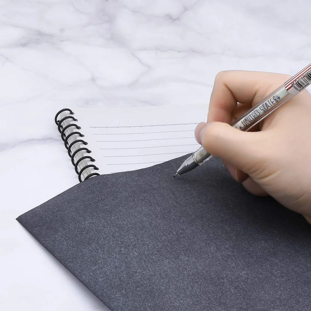 Carta Carbone A4 Nero 100 Fogli per Copie