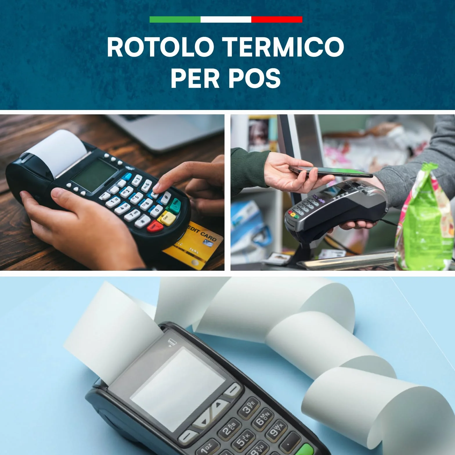 Rotoli POS 57x20 m NEXI Mobile POS 50 sztuk