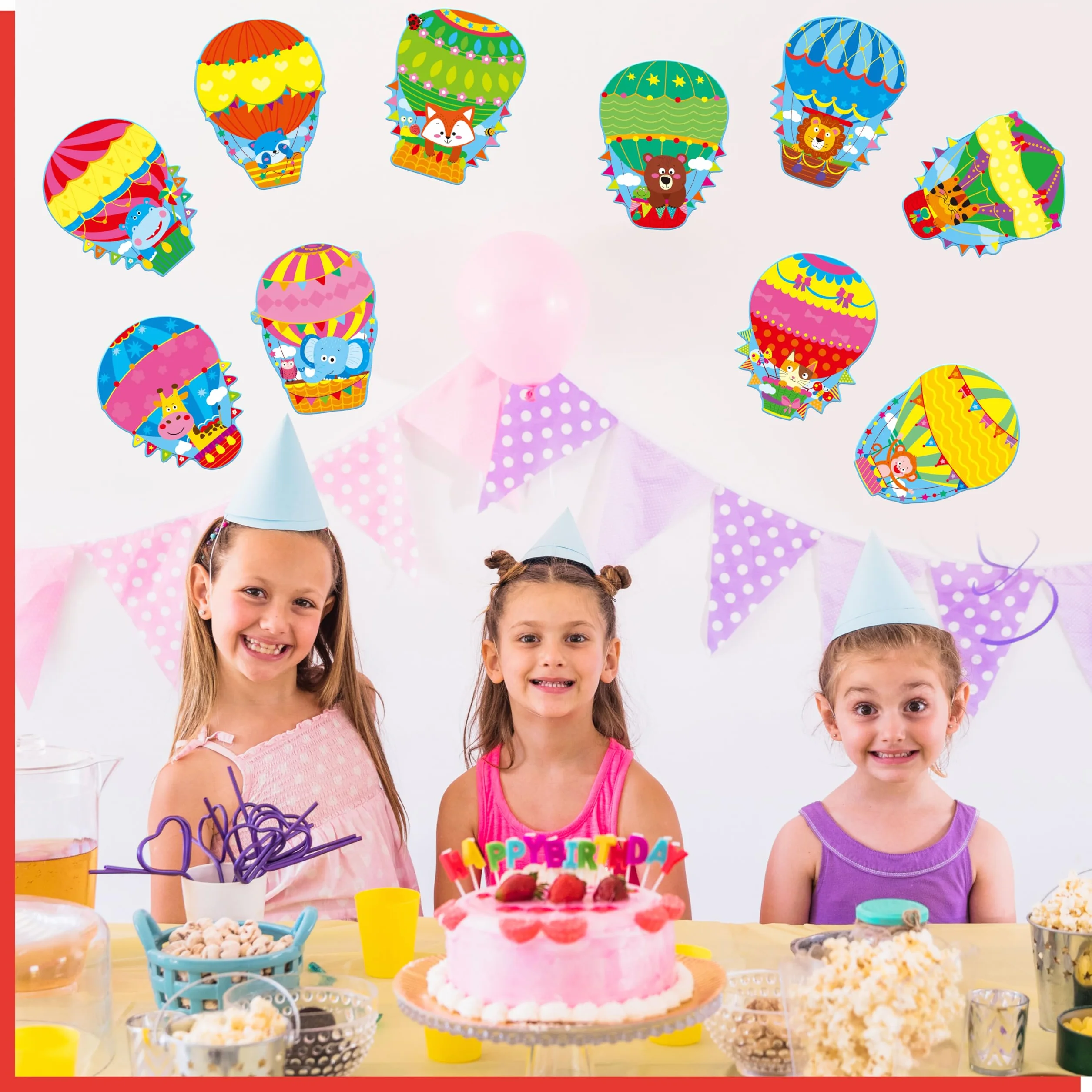 56 sagome mongolfiera decorazioni bacheche aule feste bambini studenti
