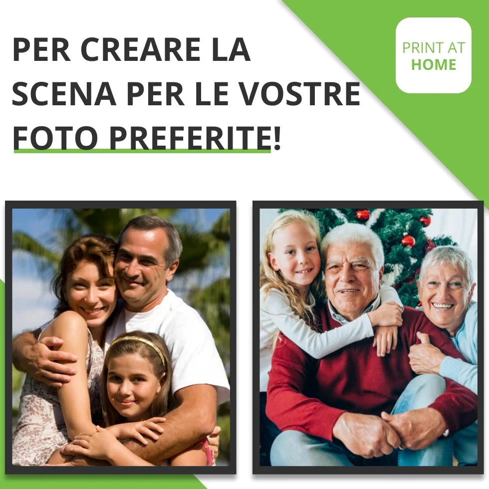 Carta fotografica PrintPro di COLORWAY ad alta lucentezza DIN A4 180g/m² 500 fogli Asciugatura istantanea Impermeabile per tutte le stampanti a getto d'inchiostro