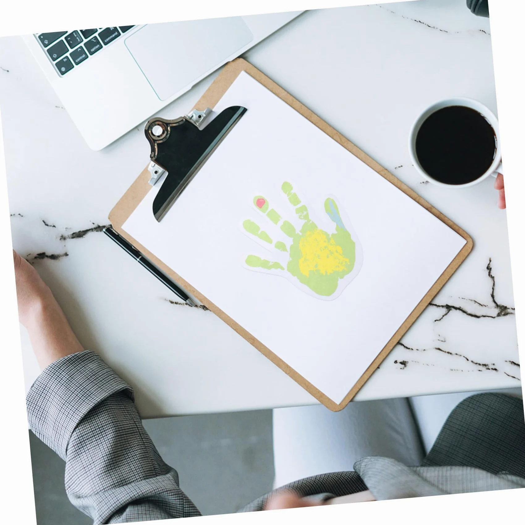 DOITOOL 5 Pezzi Foglietti Adesivi Colorati e Strappabili Note Adesive per Ufficio e Studio Facile Applicazione e Rimozione per Insegnanti e Professionisti