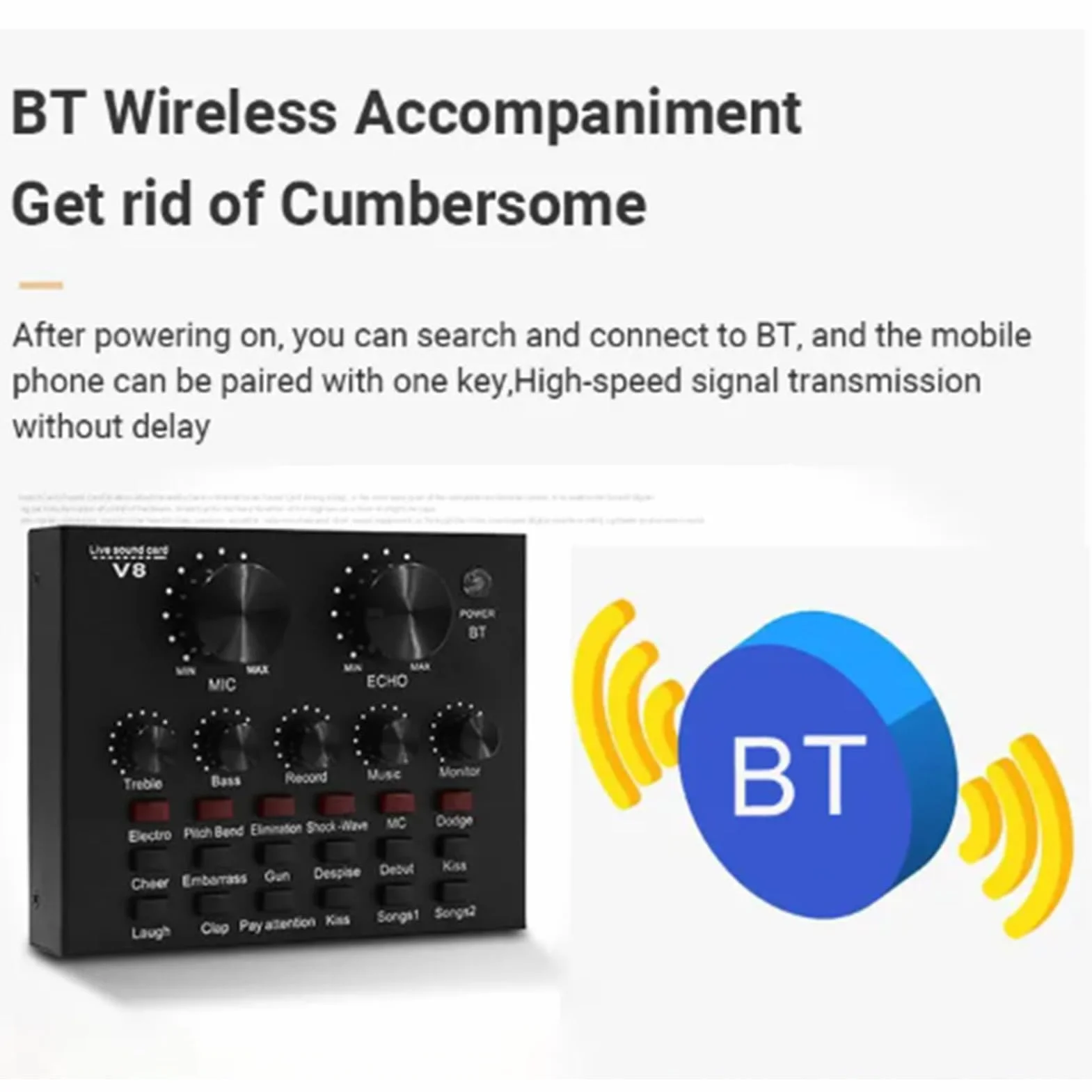 Set di microfoni di registrazione - kit microfono in streaming, attrezzatura audio professionale | Bundle microfono intuitivo intuitivo, condensatore podcast Set for Singers Anchors Live Streaming Rec