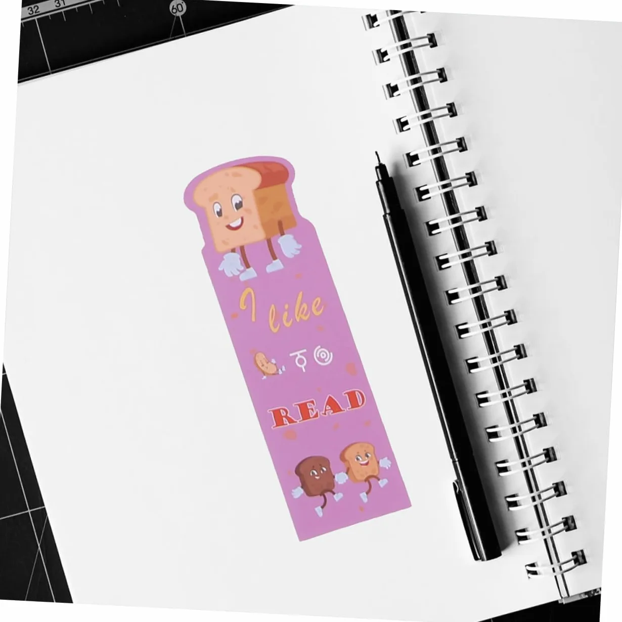 HOMSFOU 4 Set Segnalibri Profumati Cartoon Segnalibri Alla Per Adolescenti E Decorazione Per Libri Leggeri E Pratici Per Casa E Ufficio 36 Pezzi * 4