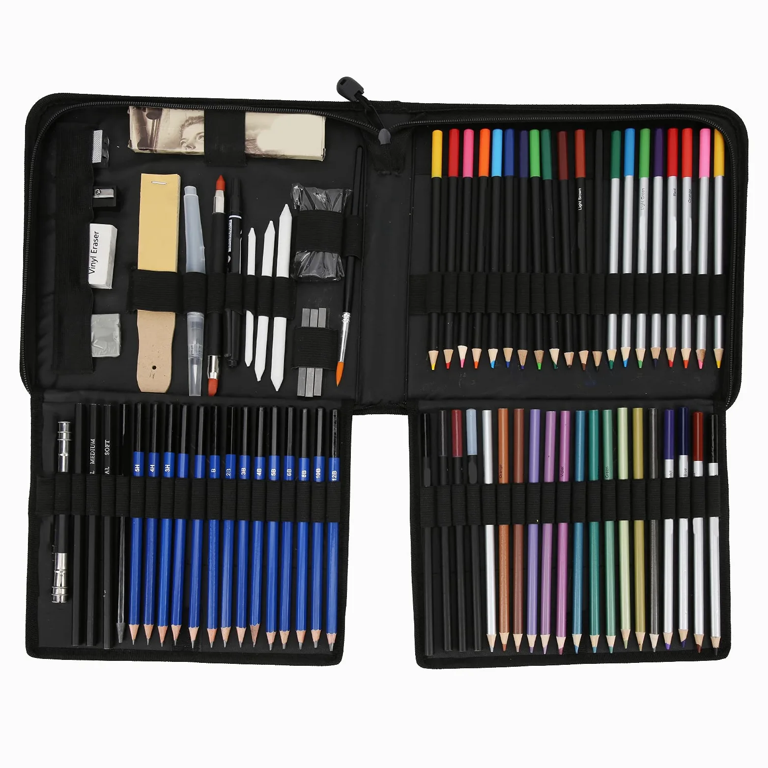 Set di matite colorate per scrittura, penna per schizzi, creazione artistica, per disegni da colorare