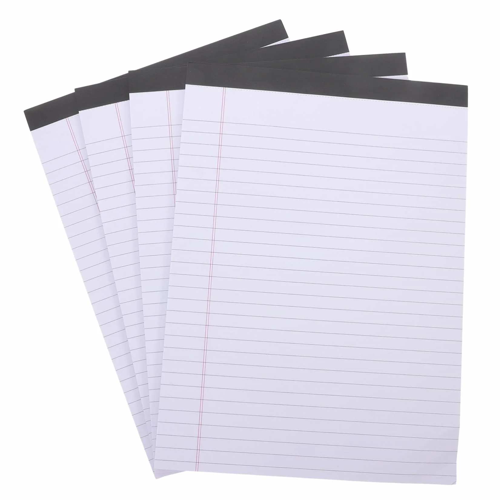 Notebook A4 a Righe Carta Spessa, Blocchetti Appunti da 4 Pezzi per Ufficio e Organizzazione senza Data