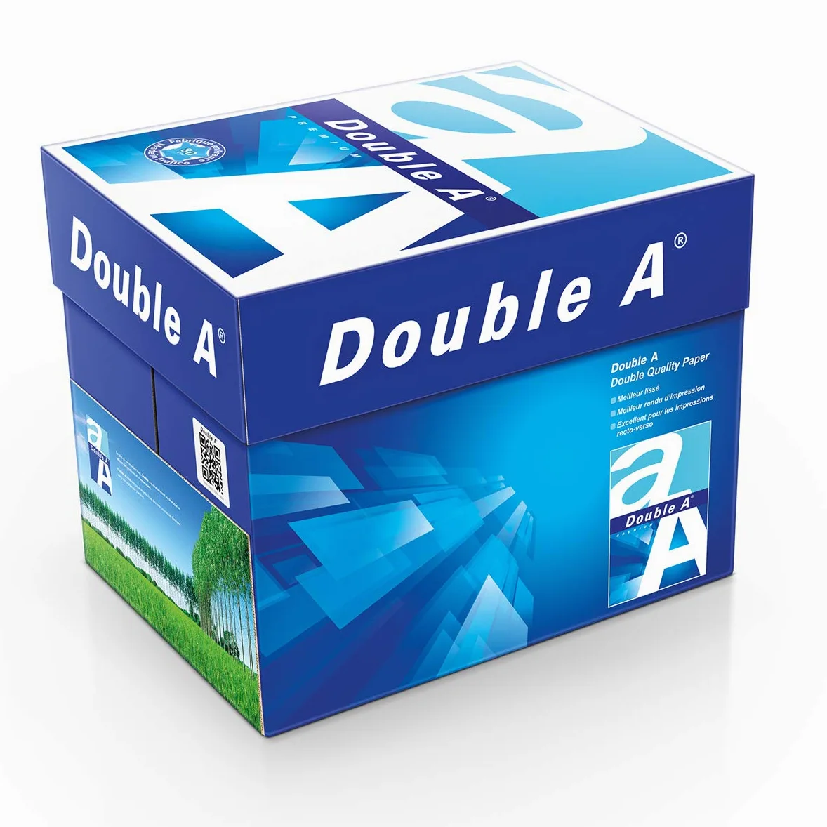 Double A laser Paper A3 risma da 500 fogli 80 g – Set di 5 bianco
