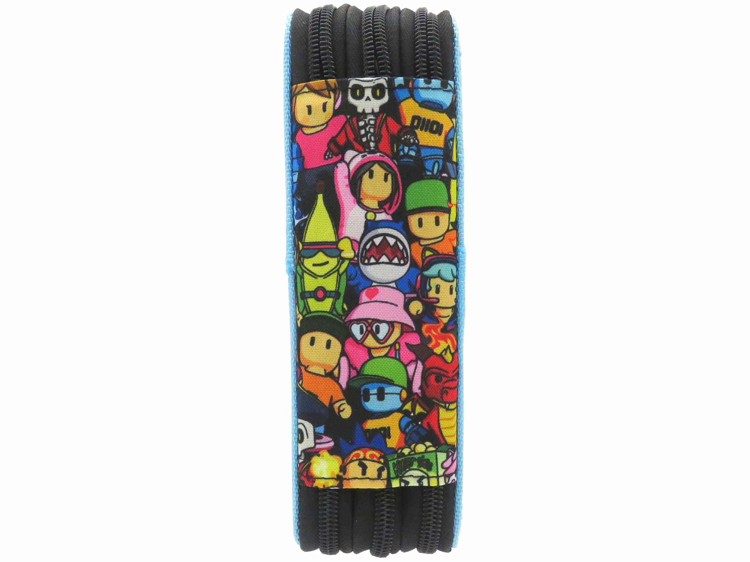 CYPBRANDS Stumble Guys astuccio a 3 scomparti licenza ufficiale per ragazzi e ragazze