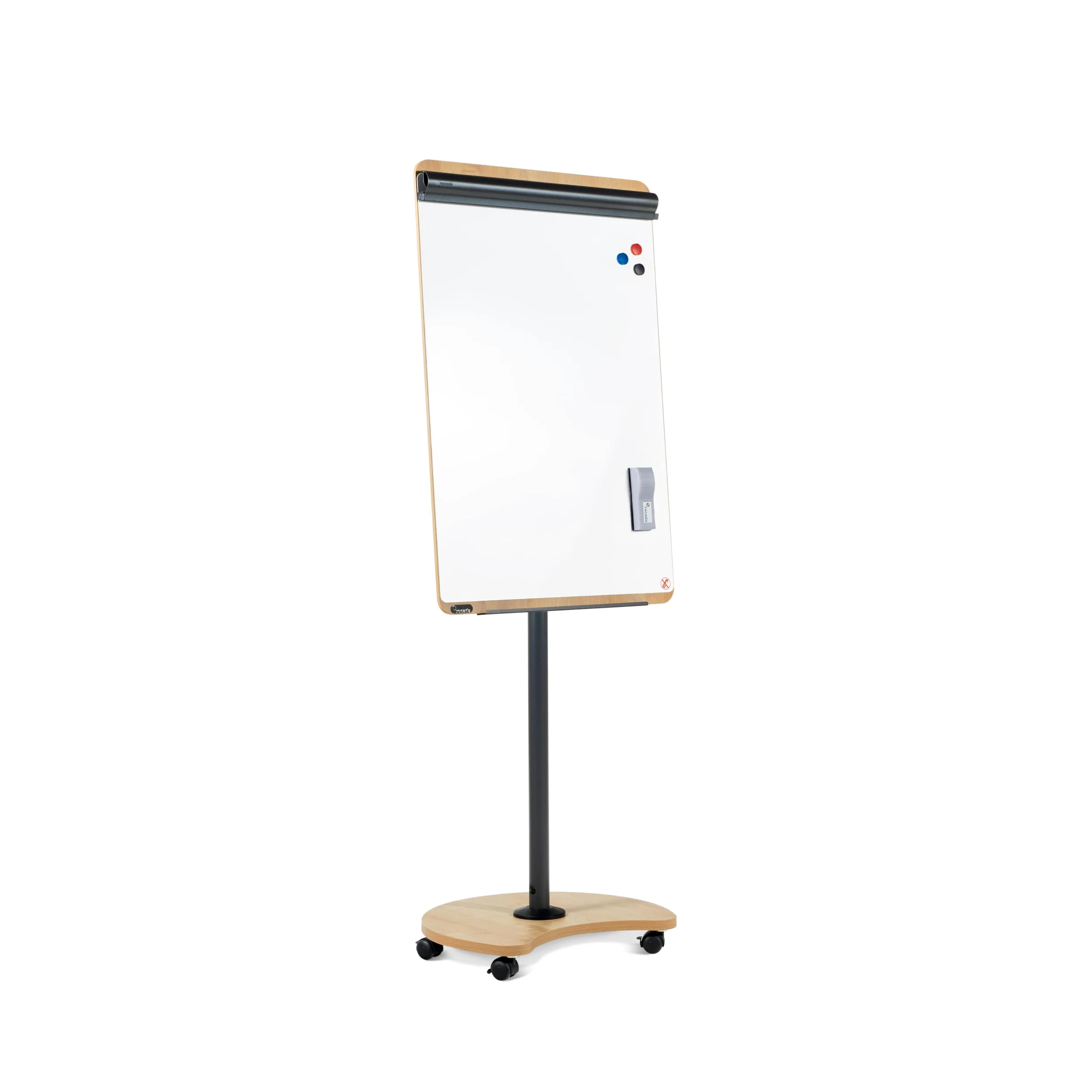 ROCADA Lavagna flipchart NATURAL antracite rovere per meeting