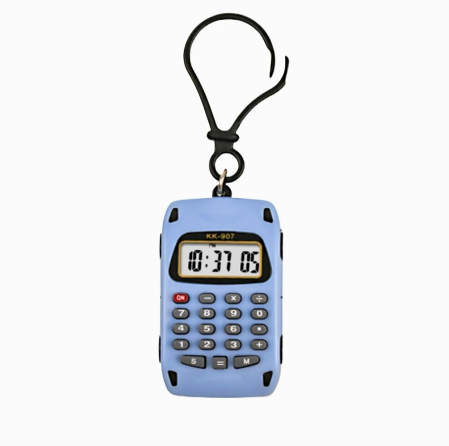 Calcolatrice Casa Ufficio Calcolatrice Portachiavi Portatile con Display LCD A 8 Cifre for L'uso in Classe Perfetta per Scuola(Blue)