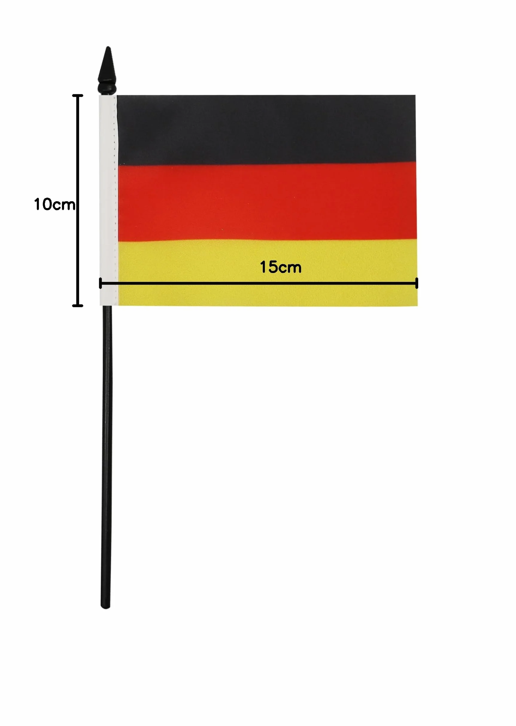 AZ FLAG Bandiera Da Tavolo Germania 15x10cm - Piccola Bandierina Tedesca