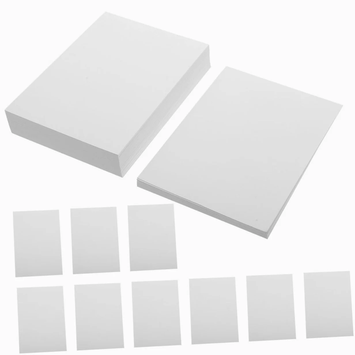 NUOBESTY 4 Set Di Fogli Di Carta Fotografica Per Stampa Carta Fotografica Con Finitura Lucida Versatile Per Luso Quotidiano 100 Fogli*4