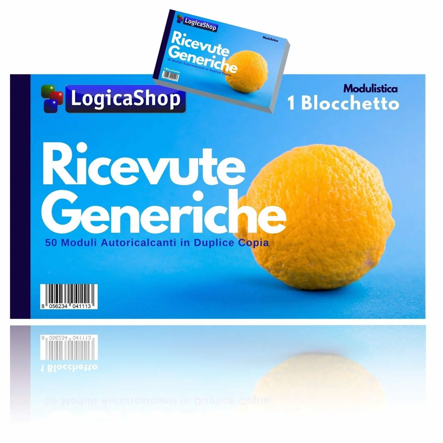 Blocchetto Ricevute Generiche Pagamento Duplice Copia Autoricalcanti 50x2