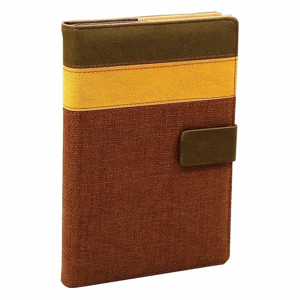 Taccuino creativo retrò ufficio multifunzione taccuino semplice Business Notebook Cancelleria Diario Planner Blocco note (A)