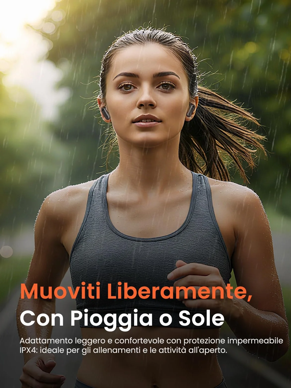 NE20 Auricolari Bluetooth Traduttori – Traduzione in Tempo Reale di 165 Lingue, Assistente IA, Suono Hi‑Fi, Schermo Tattile LCD, Batteria 60h, per Viaggi/Riunioni (Compatibile iOS/Android)